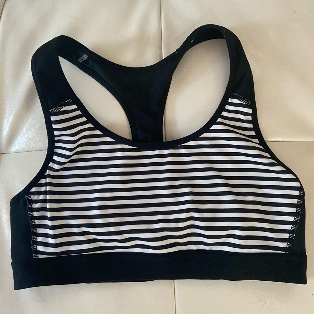 Champion Striped Sports Bra